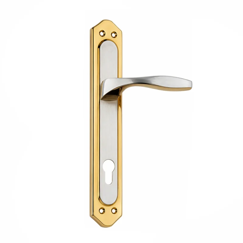 Berfin premium modern door handle with elegant lever design