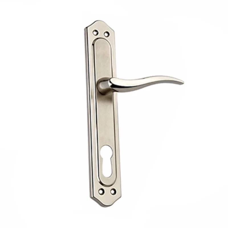 Doga modern door handle with premium finish for interior and exterior doors