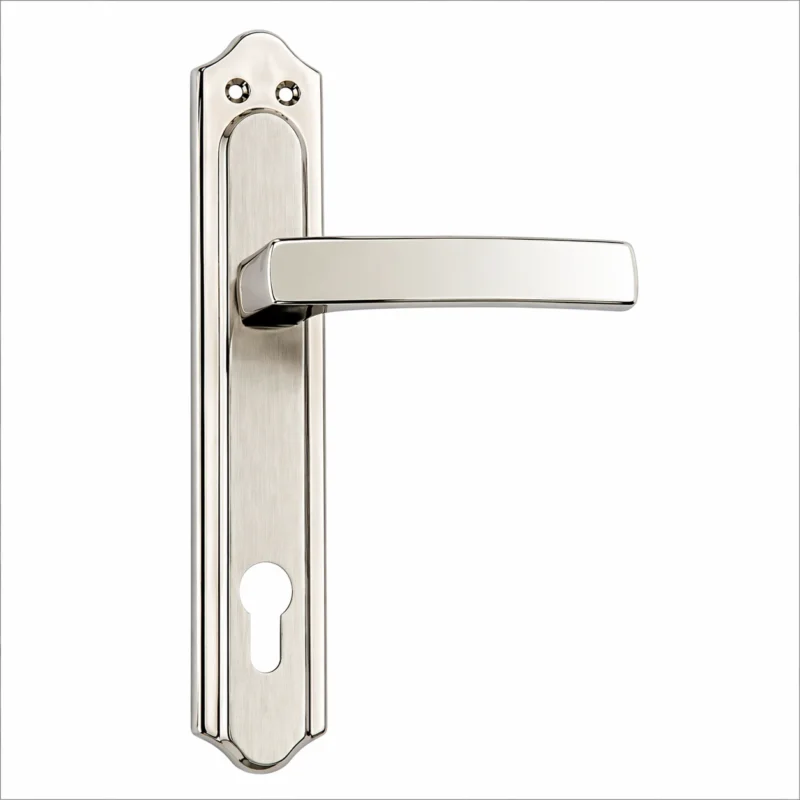 Hilal modern door handle with premium finish for interior and exterior doors