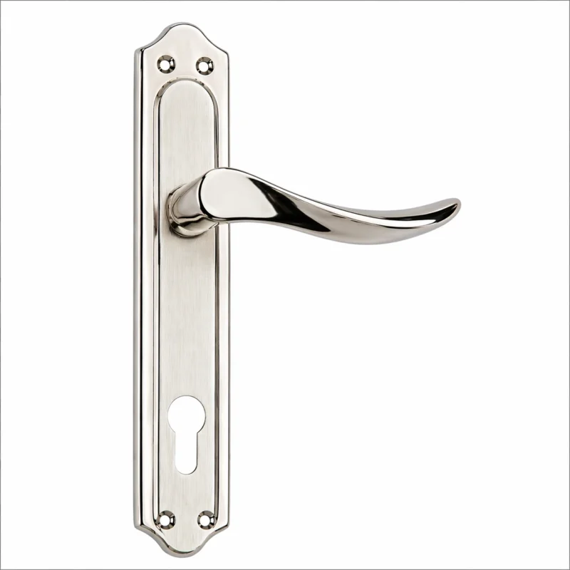 Ikra modern door handle with premium finish for interior and exterior doors