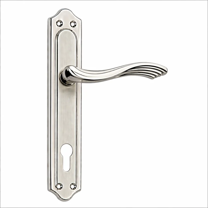 Kirlangic Inox stainless steel door handle with modern design for interior and exterior doors